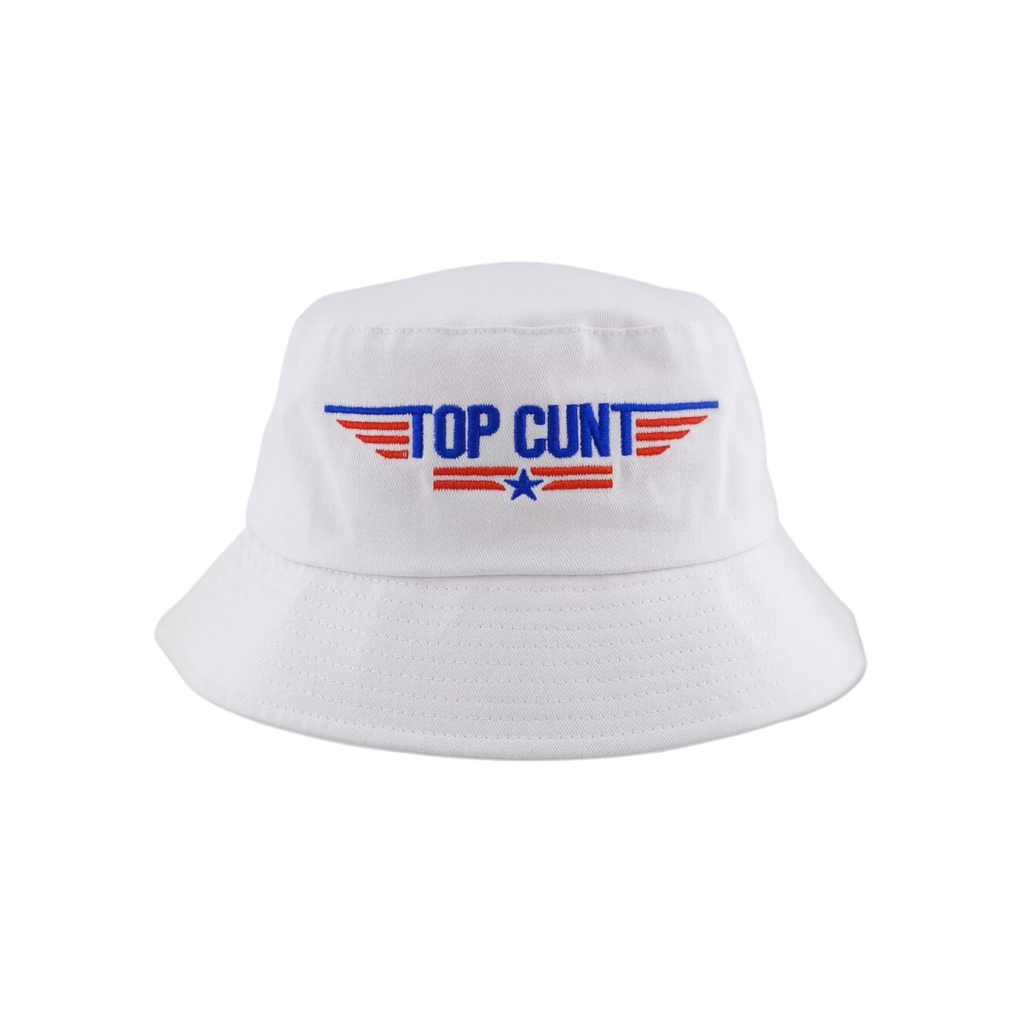 Top Cunt Funny Cotton Bucket Hat | Festivals & Nights Out