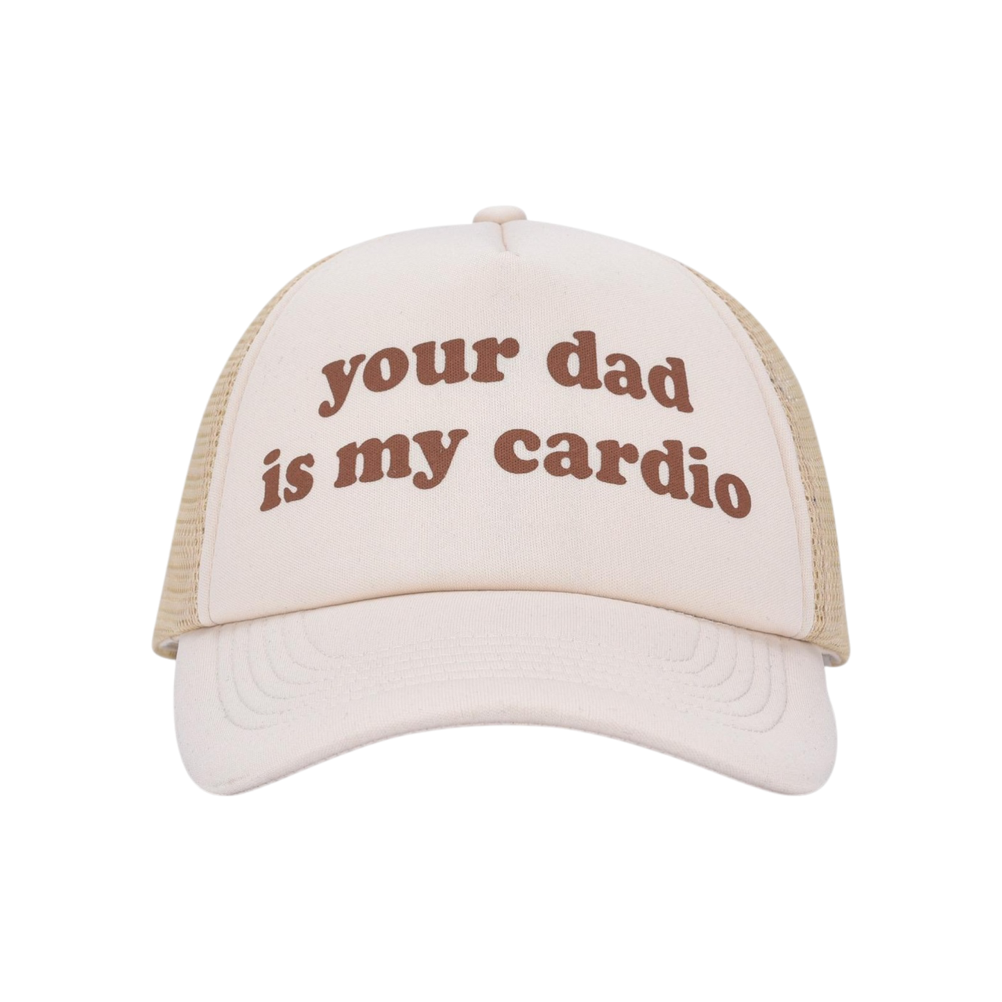 Your Dad Is My Cardio | Funny Trucker Hat for Stag & Hen Dos & Festivals
